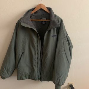 Green oversized jacket